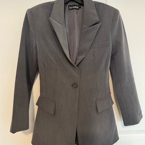 Women's Gray Blazer
